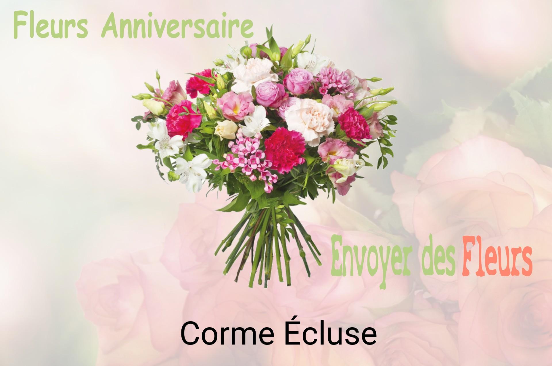 Bouquet de fleurs d’anniversaire livré à Corme-Écluse