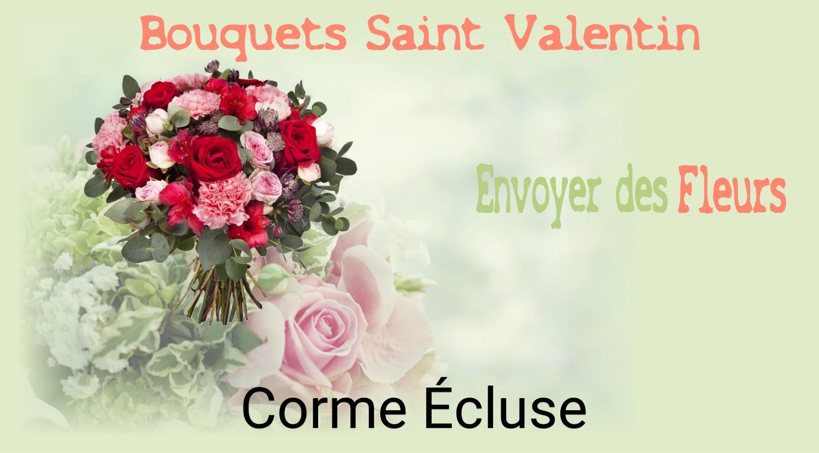 Roses de Saint-Valentin livrées à Corme-Écluse